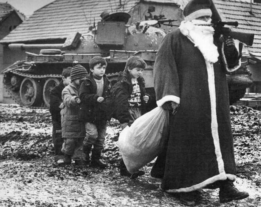 23. Рождество в Вуковаре во время войны в Хорватии (1992 г.)