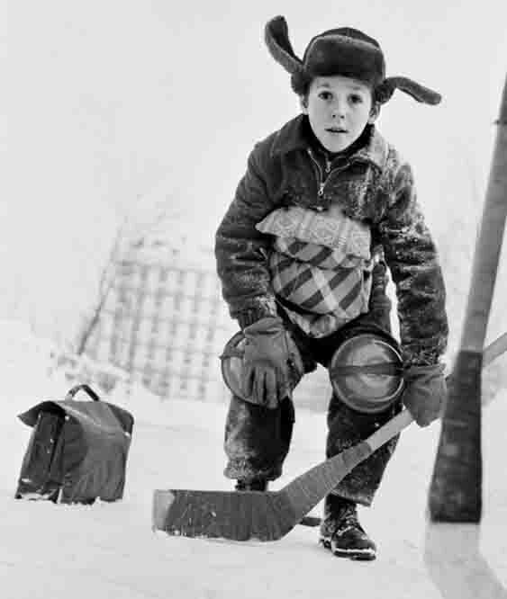 Вратарь. Фото Владимира Лагранжа, 1961 год