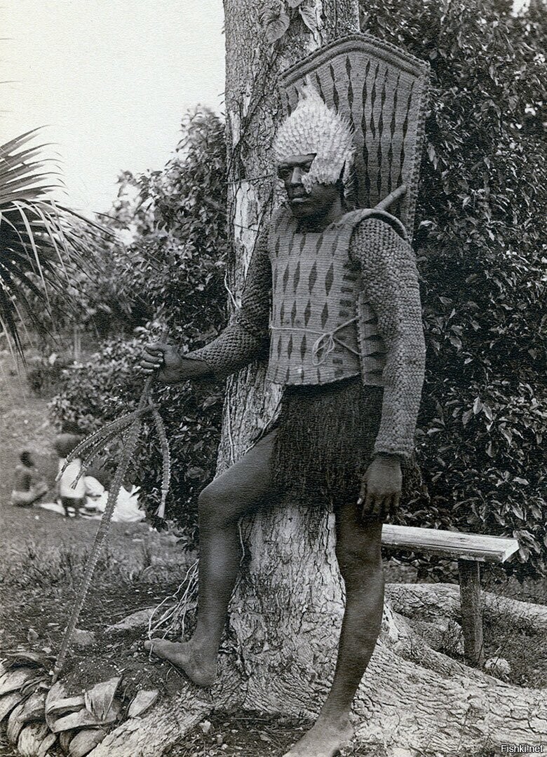 Боевой папуас, 19 век