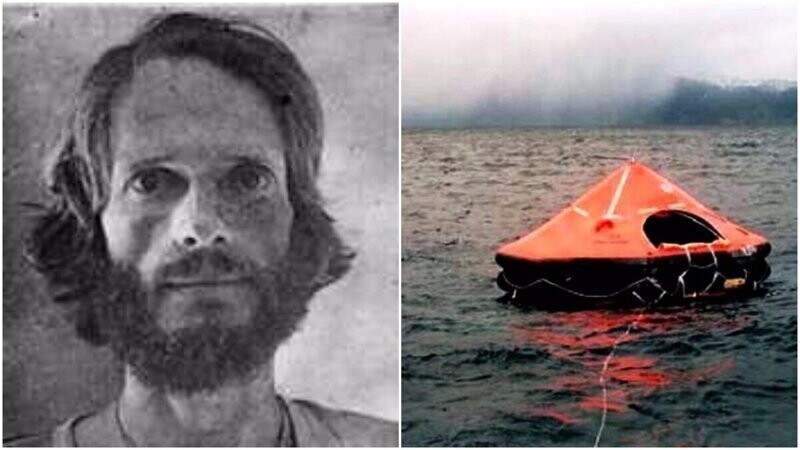Яхтсмен, который в 1982 году провел 76 дней в Атлантическом океане на надувном спасательном плоту. Он питался собранной дождевой водой и пойманной рыбой.
