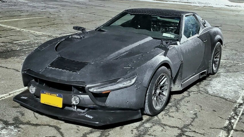 Corvette c8 киберпанк