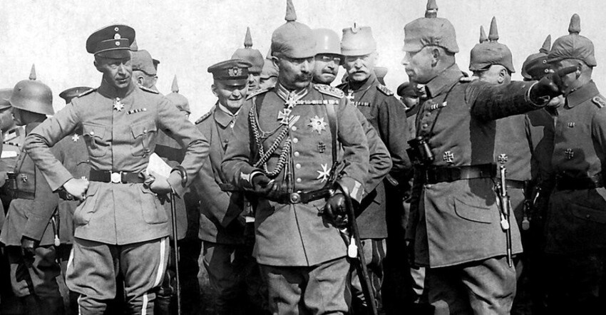 Что в Первую Мировую Войну делали солдаты Германии на оккупированной территории России