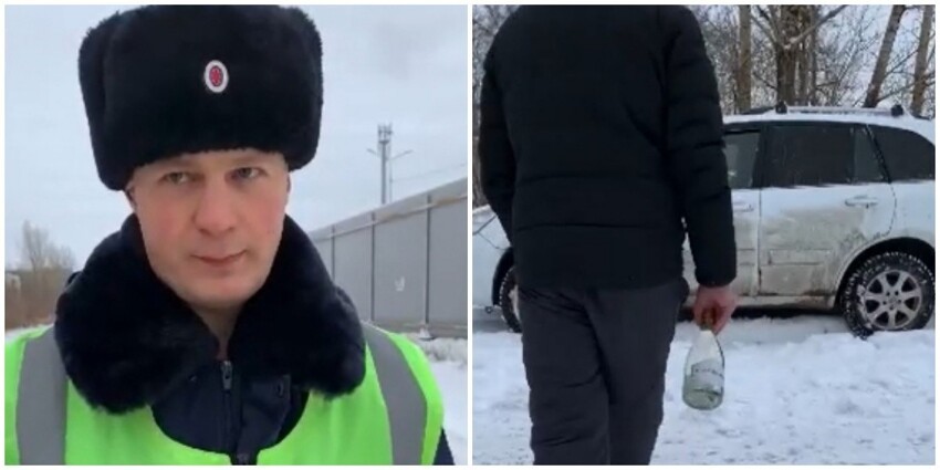 В Челябинске полицейские сняли захватывающий ролик о нетрезвых водителях