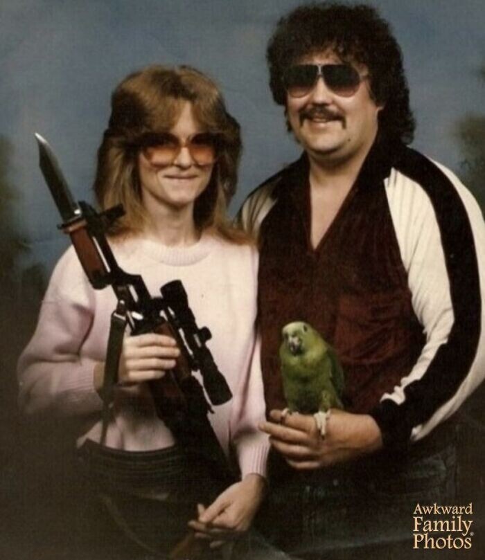 "Мои тетя и дядя, середина 1980-х"