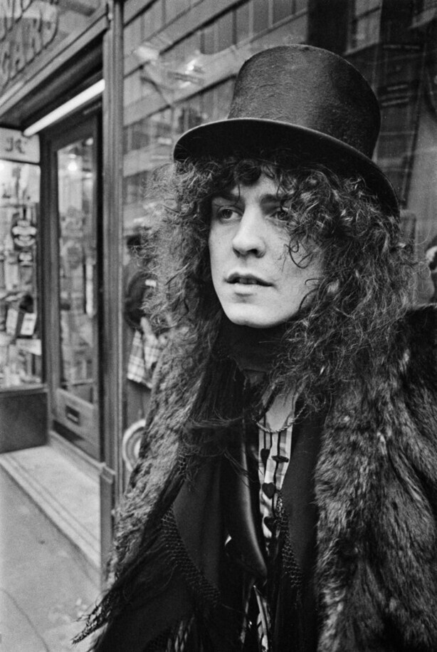 19 февраля 1972 года. Британский музыкант Марк Болан, лидер рок-группы T. Rex.