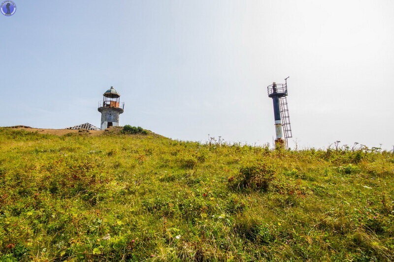 Заброшенный на Сахалине японский маяк "Сони" времён Карафуто