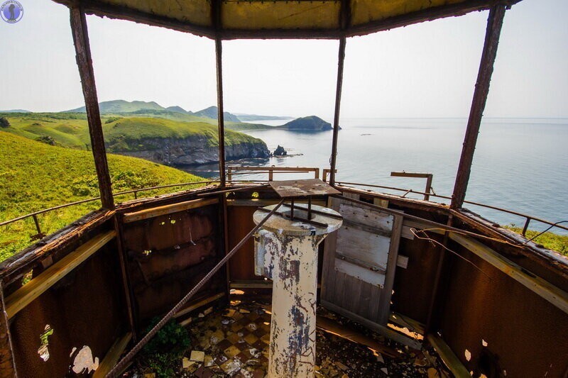 Заброшенный на Сахалине японский маяк "Сони" времён Карафуто