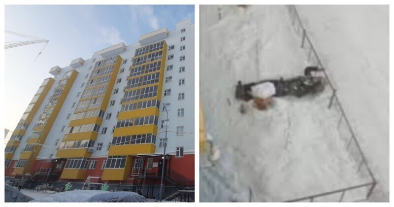 В Якутске женщина выпала с восьмого этажа, а потом сама вызвала себе скорую