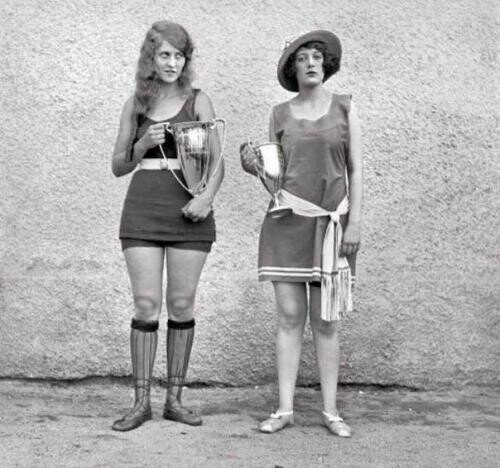 Победительницы конкурса красоты, Вашингтон, 1922 г. Когда стандарты красоты очень сильно отличались от нынешних.