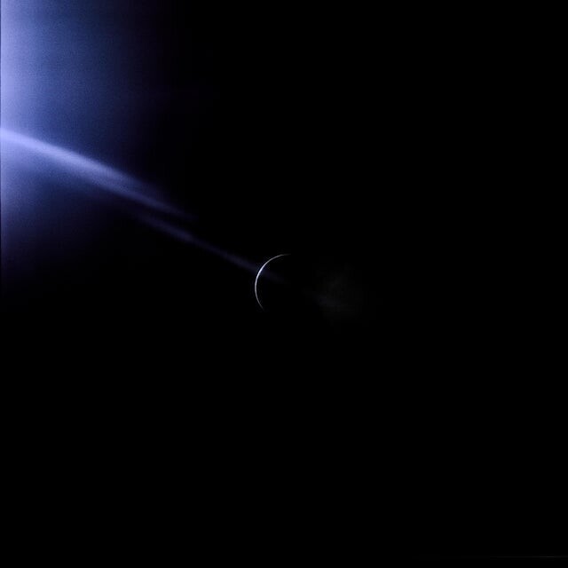 Снимок Земли, сделанный с "Аполлона-15"