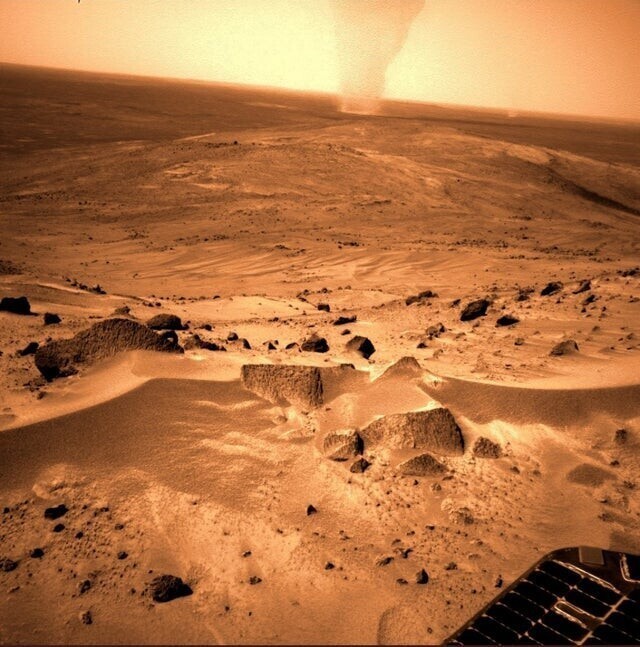 Торнадо на Марсе
