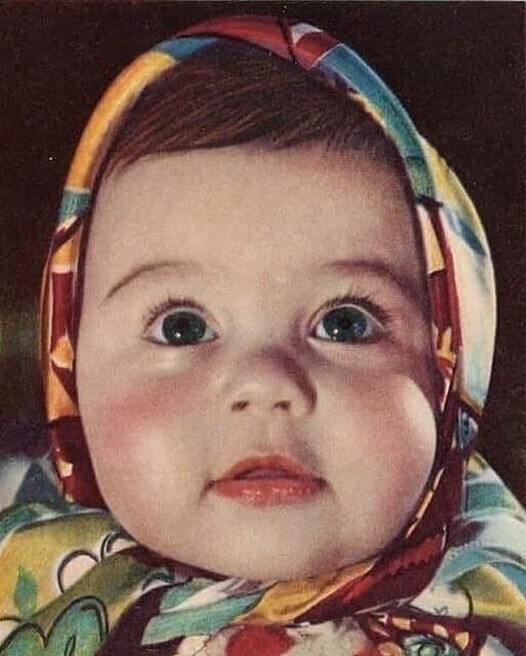 Леночка» — снимок из журнала «Советское фото» начала 60-х годов