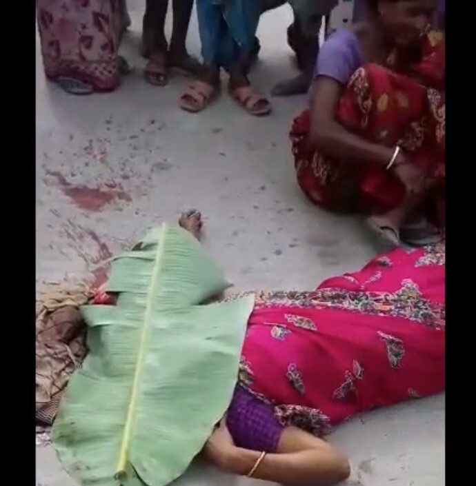 Индия. Нападение леопарда на женщину