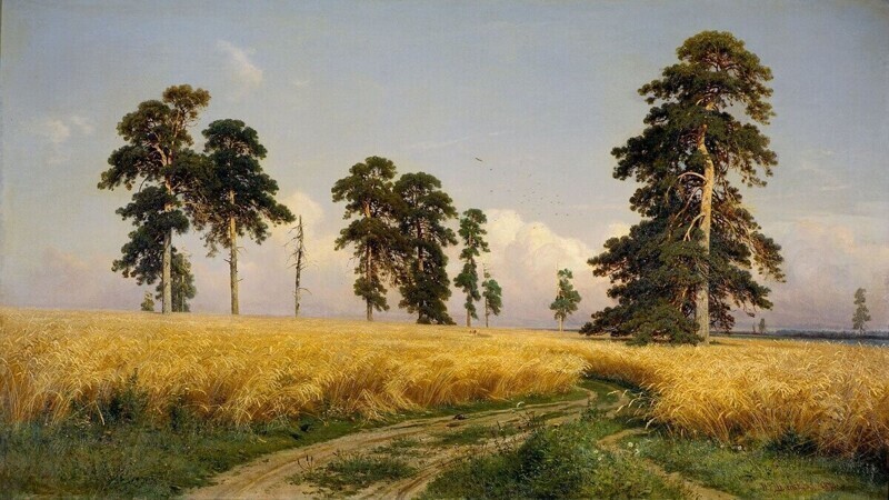 Шишкин Иван Иванович «Рожь» (1878)