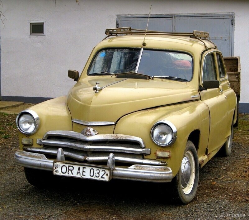 Автомобиль "Победа" ГАЗ М-20В выпускался в период с 1955 по 1958 годы