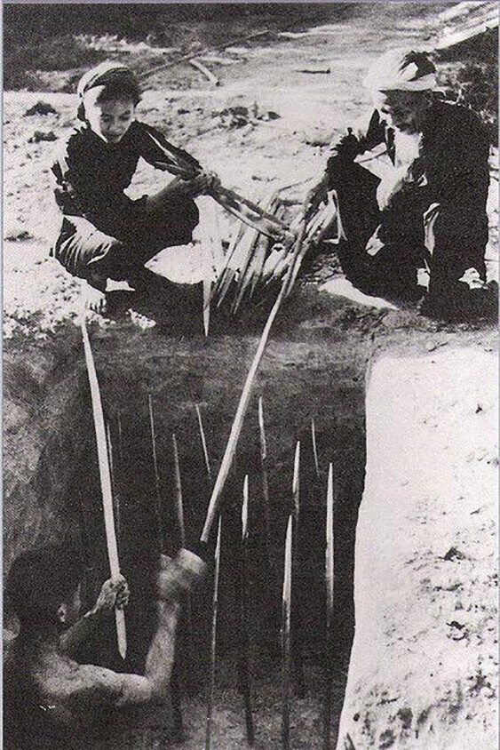 Жуткие ловушки вьетнамских партизан. Вьетнам. 1960-е годы