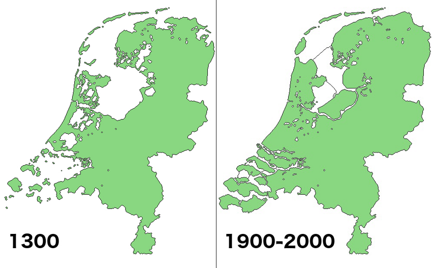 Как Нидерланды находятся ниже уровня моря, но страну при этом не затапливает?