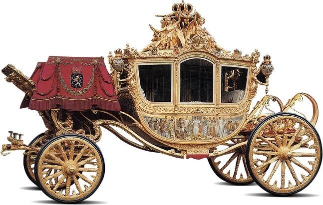 Золотая карета королевской семьи Нидерландов
