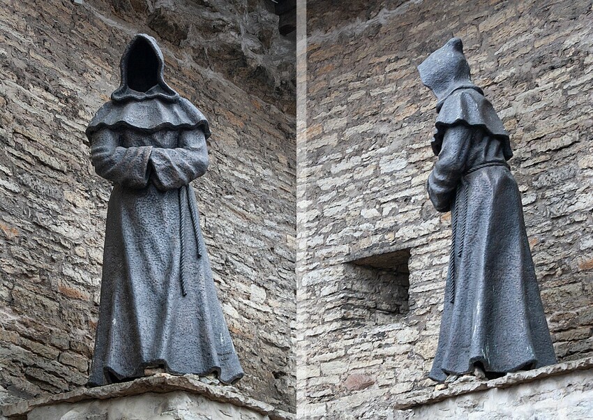 Пустые монахи Старого Таллина – без лиц, но с именами