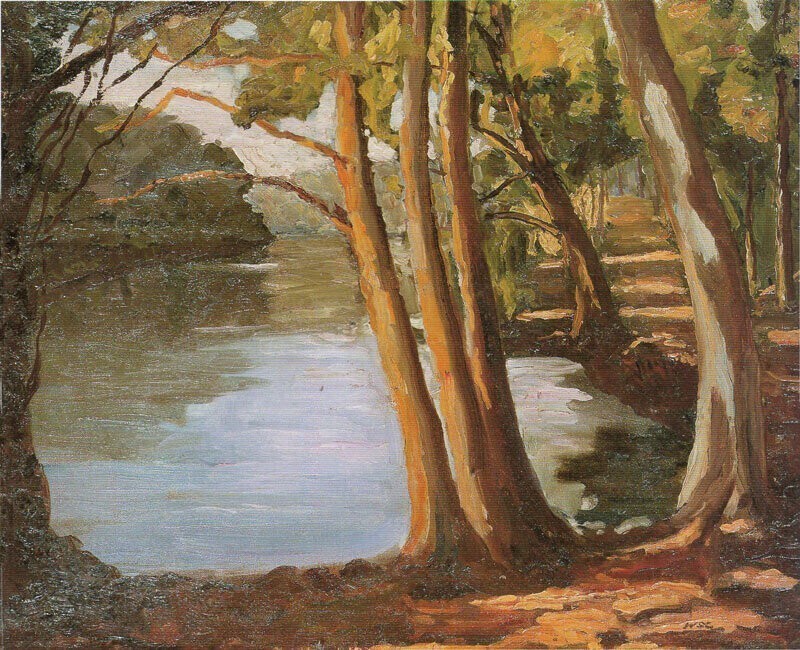 "Темза близ Таплоу" (1929)