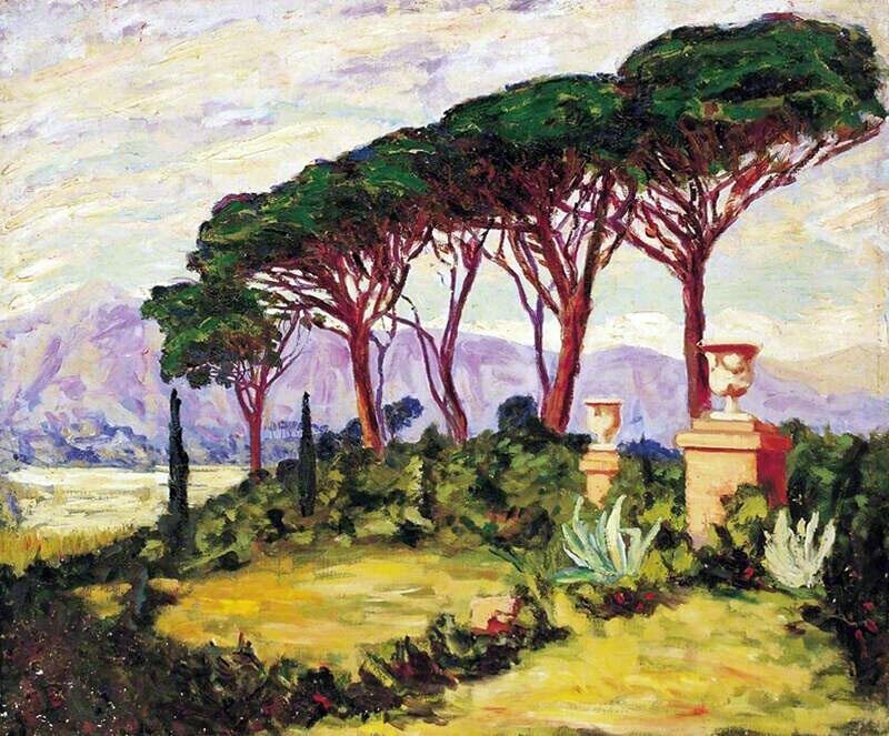 "Сад на Ривьере" (1935)