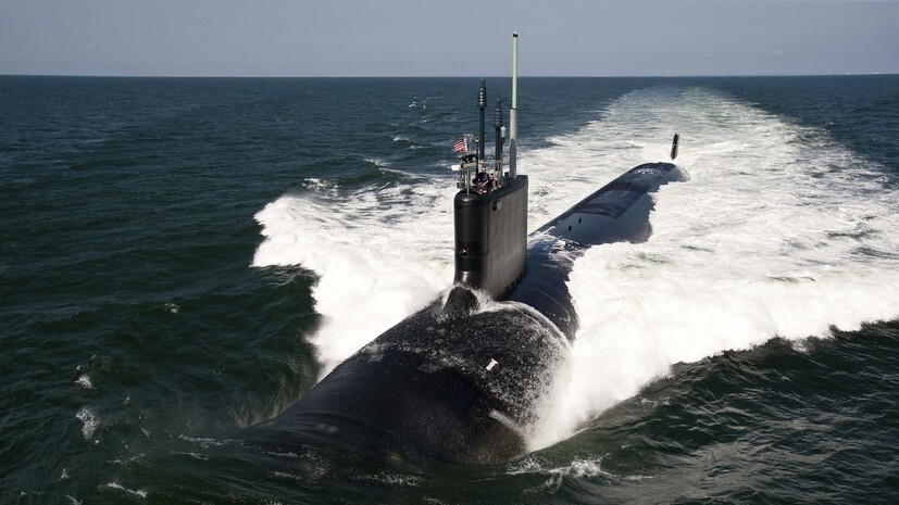 Российские моряки дали пинка американским подводникам - уроды, get out into neutral waters!