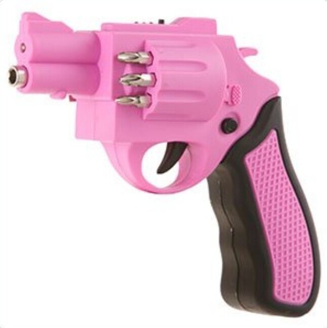 4. Пистолет-шуруповерт для девочек
