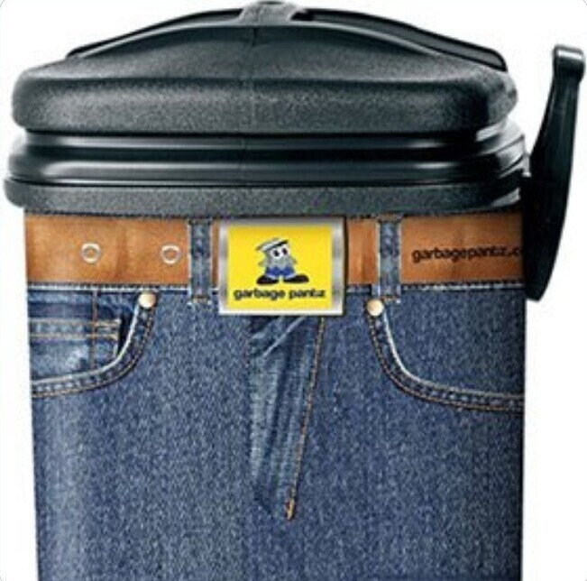 10. Garbage Pantz — джинсы для мусорного бака