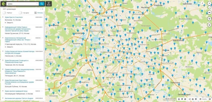 Храмы в москве на карте. Карта храмов Москвы. Церкви Москвы на карте. Карта церквей в России. Карта православных храмов.