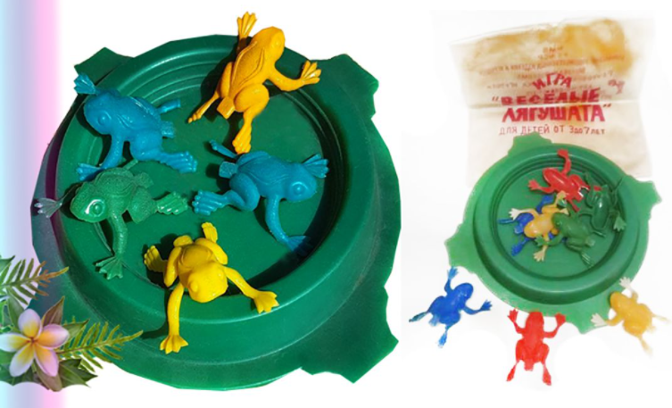 Привет из детства: советские игрушки с лягушками