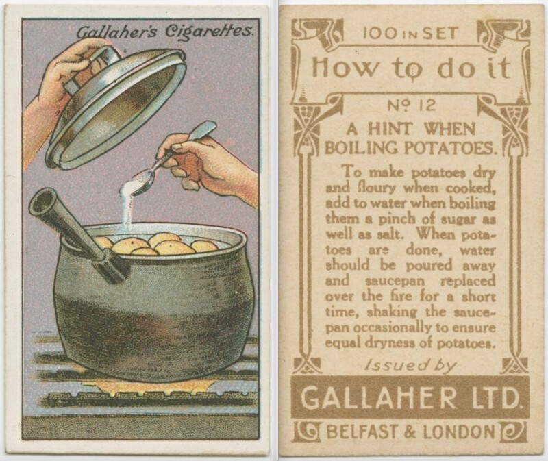 Совет по варке картофеля