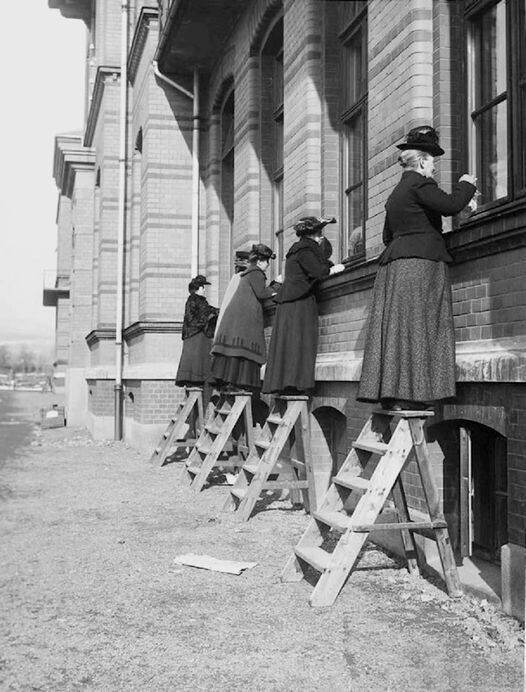  На злобу дня: посещение родственников в инфекционной больнице, Осло,1905 год