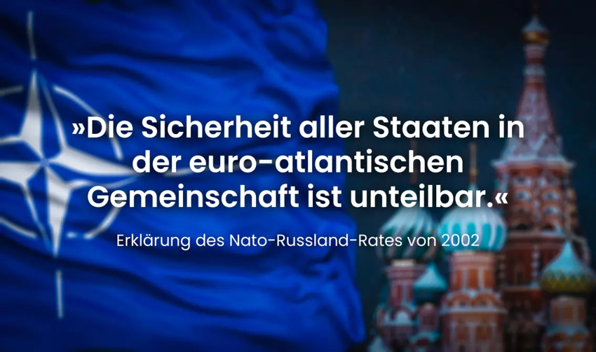 ...основанной на сотрудничестве, и принципе неделимости безопасности всех государств евроатлантического сообщества...