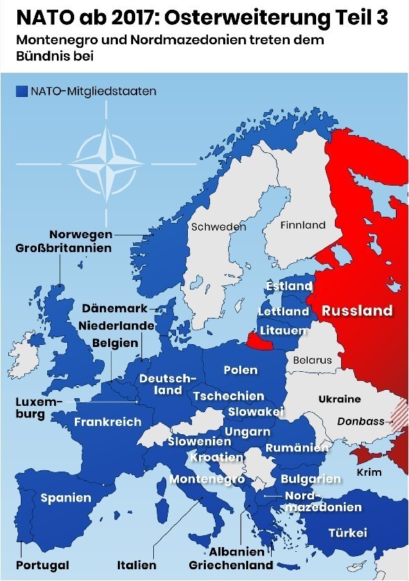 НАТО после 2017-го: третье расширение (Черногория и Македония)