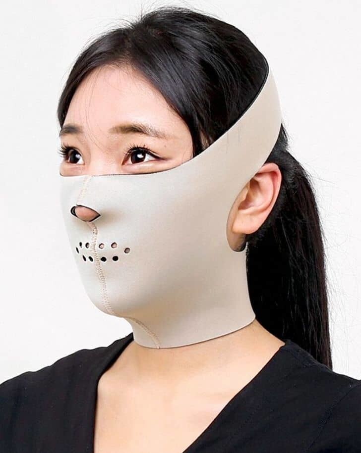 12. Причудливая маска-сауна для лица