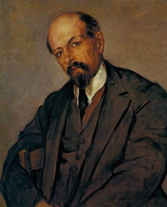 Славкин в образе Ленина