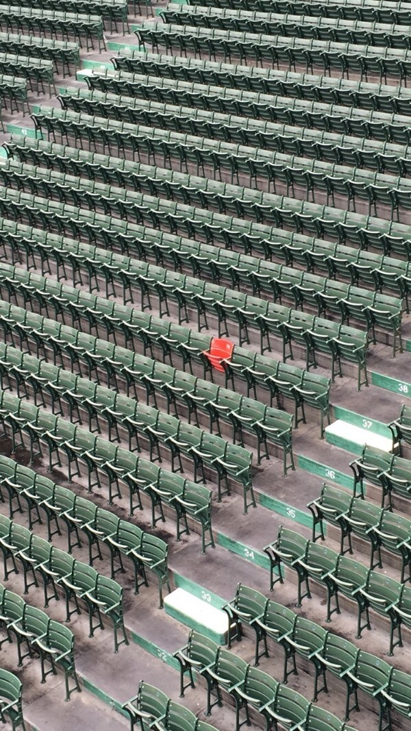 18. "На стадионе Fenway Park в Бостоне есть одно красное сиденье, обозначающее самый длинный хоум-ран в его истории"