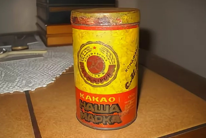 Советское какао в кубиках и в порошке