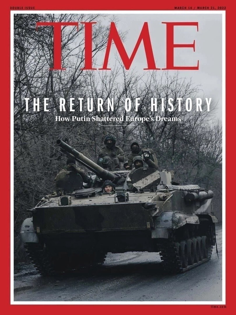 "Time" История повторяется. Как Путин разрушил европейские мечты