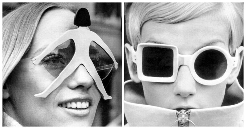 Дизайнеры оторвались по полной: необычные солнцезащитные очки 60-х годов