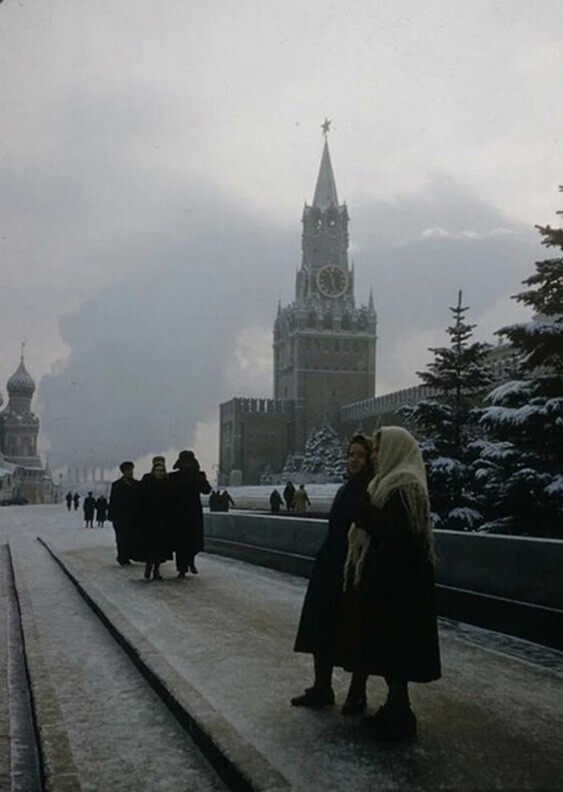 Москва. Кремль. Холодно