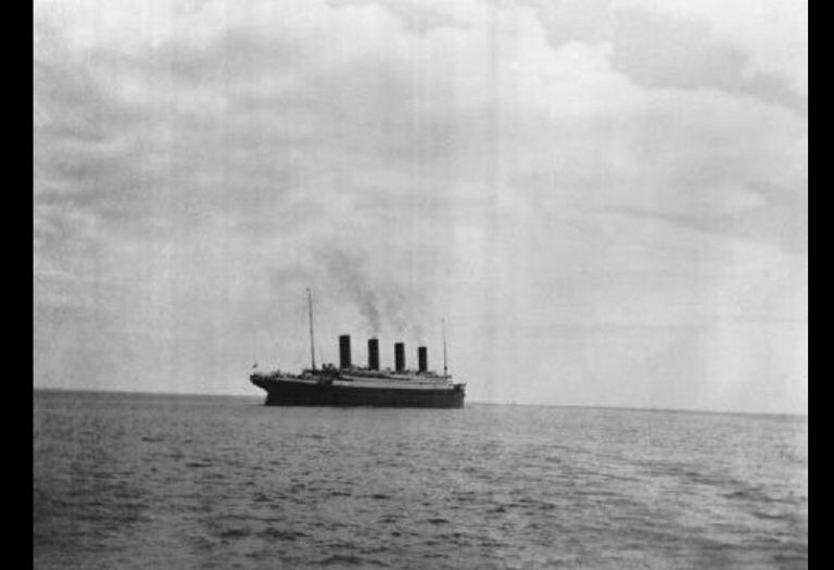 Последнее фото Титаника