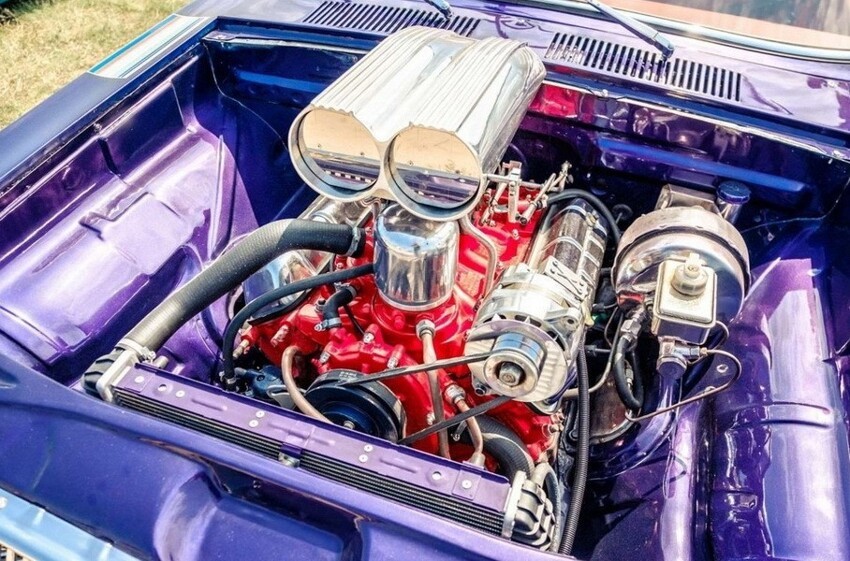 Проект газ 24 с двигателем v8