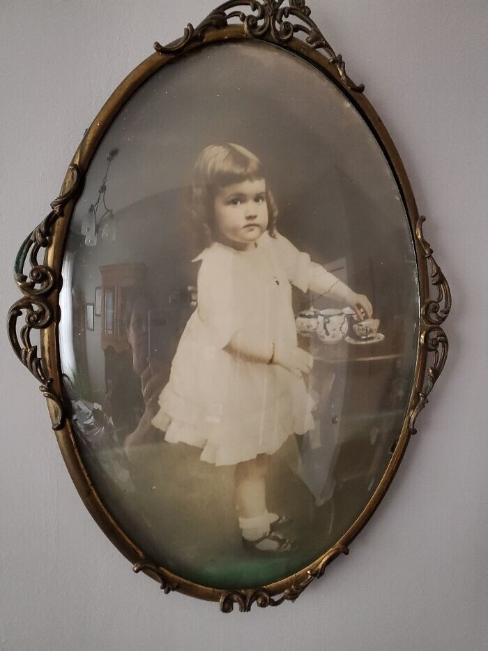 3. "Моя тетя в возрасте двух лет. 100 лет назад, 1922 год"