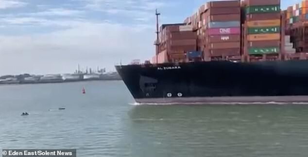 Мужчина вплавь спасся от столкновения с грузовым судном весом 200 000 тонн