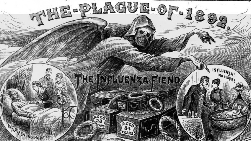 «Русский грипп»: загадочная эпидемия XIX века