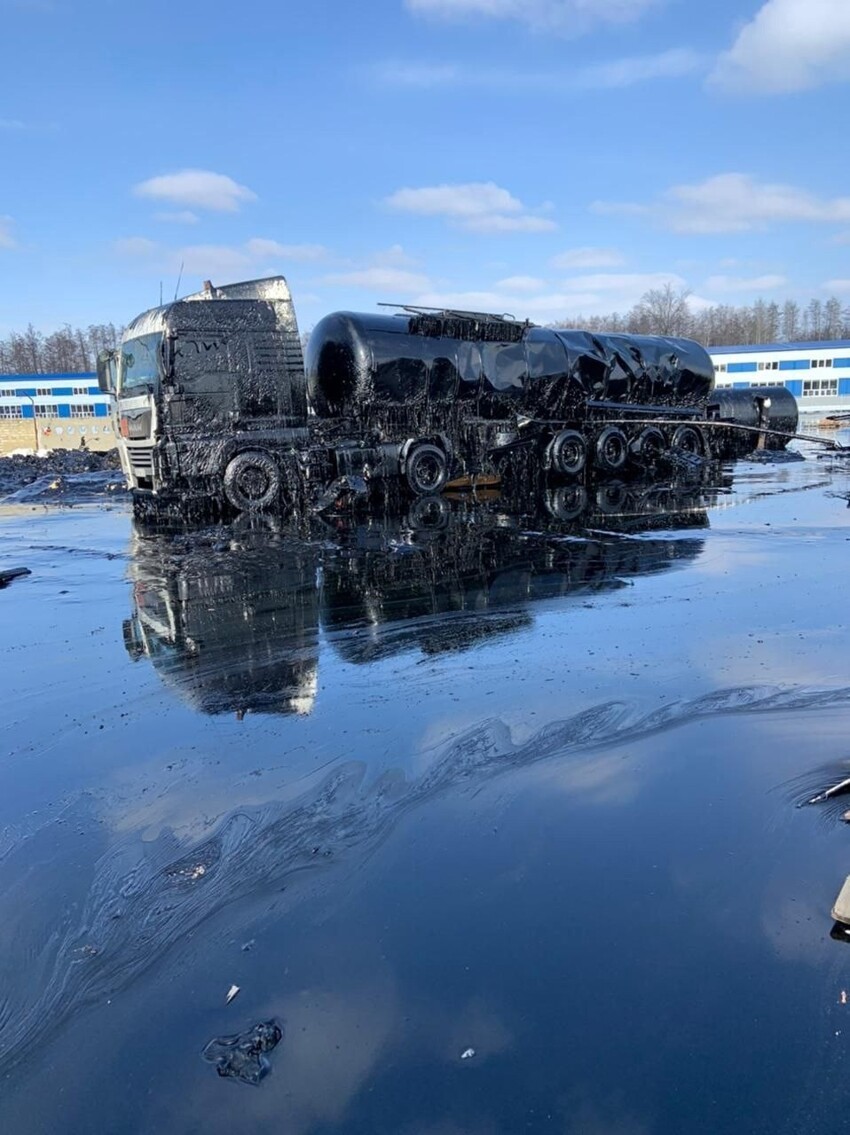 В Пензе взорвался резервуар с битумом, есть погибшие