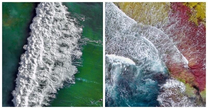 Вода и камни: красочные аэрофотоснимки из Австралии