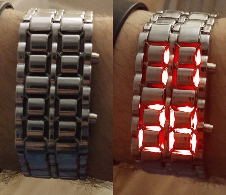 Эти часы, когда не показывают время, выглядят в точности как браслет