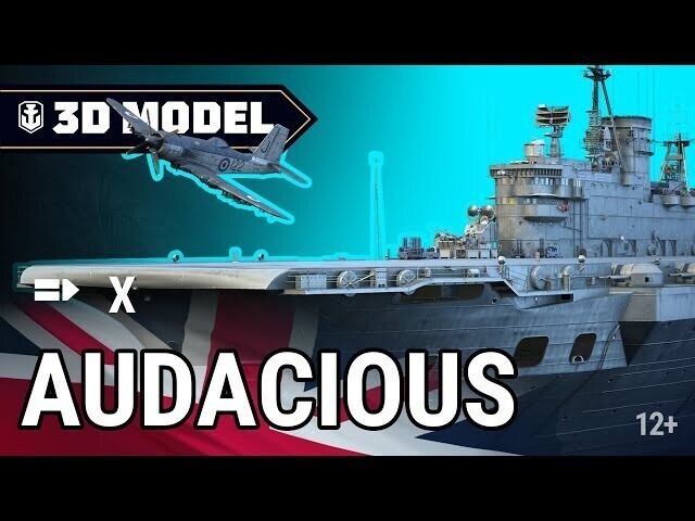 Audacious — обзор британского авианосца 